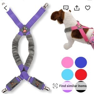 Dog Suspenders for Pet Clothes Apparel Diapers Pants Skirt Belly Bands